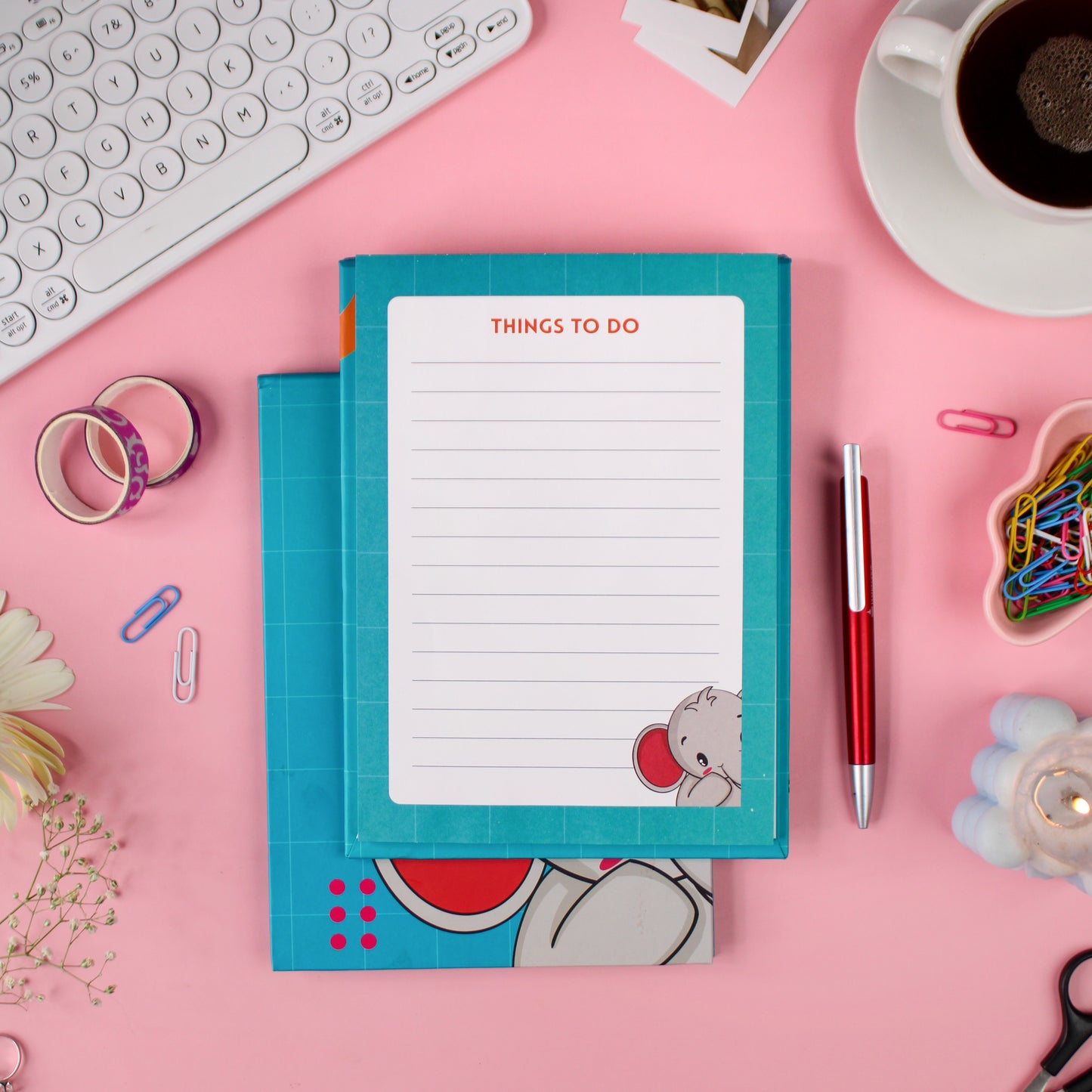 Sneaky Elephant Notepad