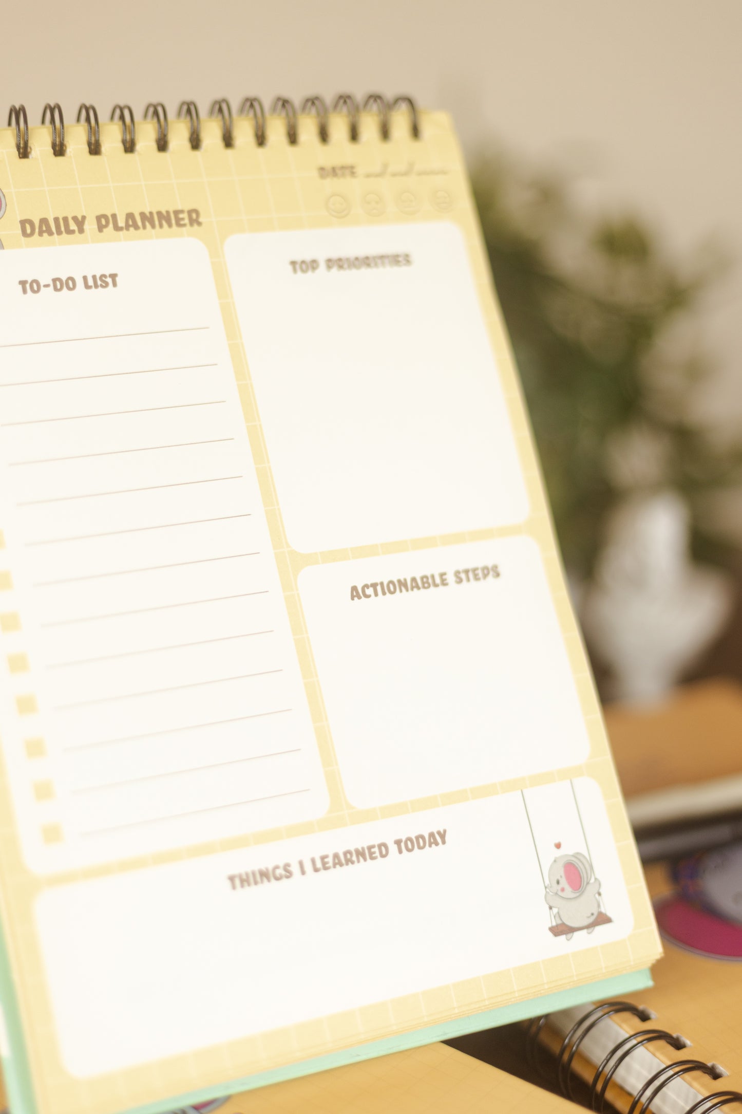 Busy Elephant Daily Planner