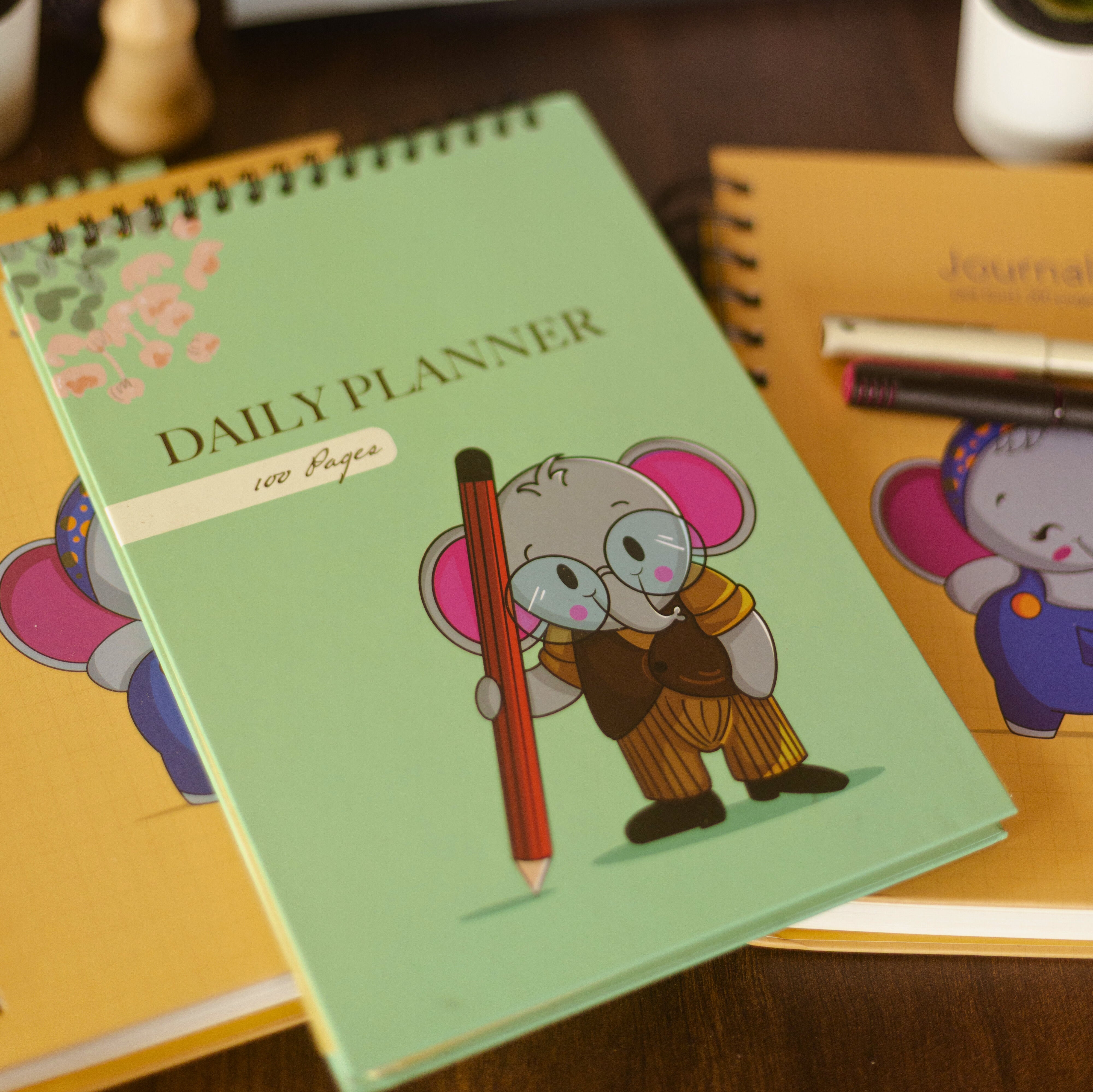 Busy Elephant Daily Planner