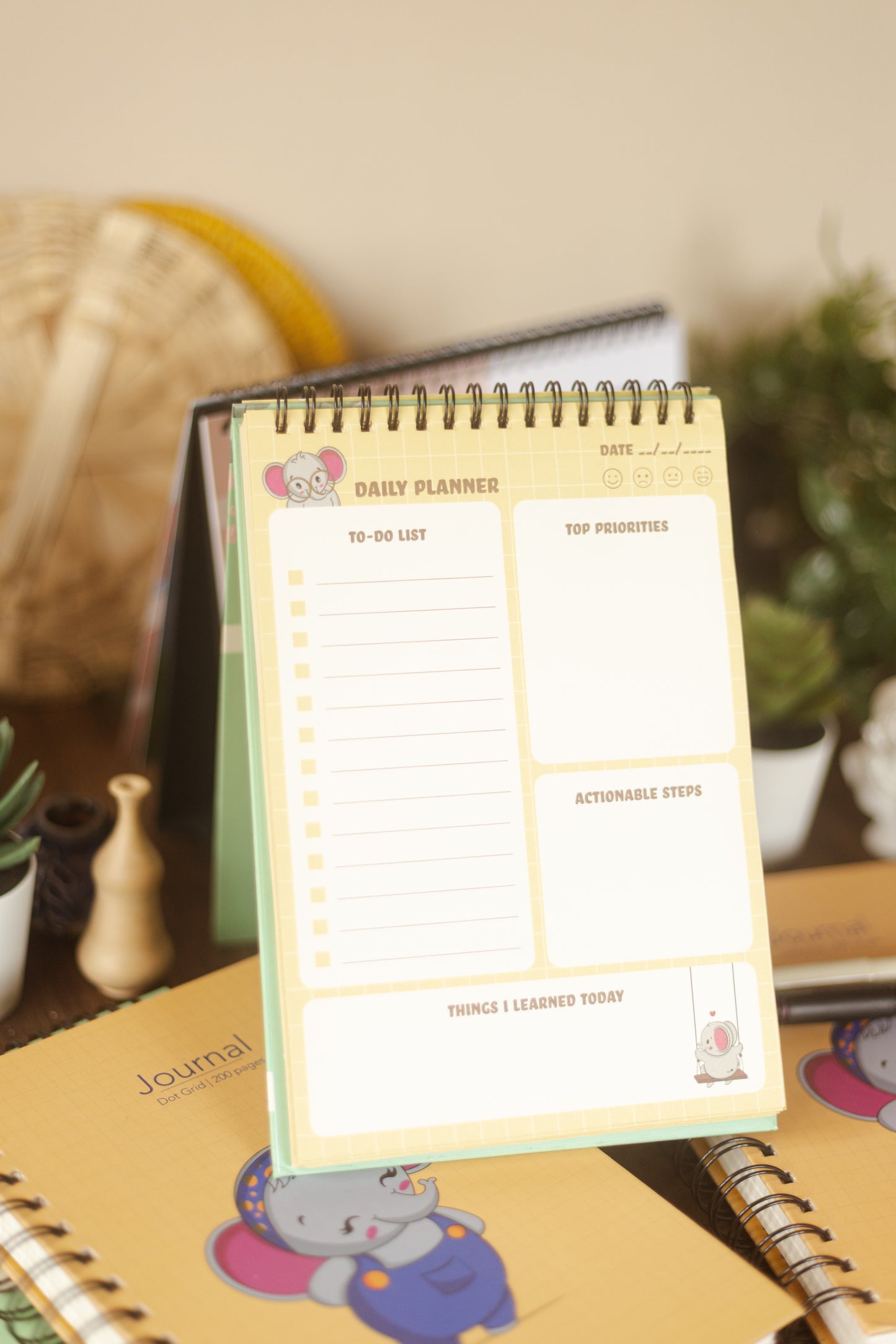 Sneaky Elephant Daily Planner