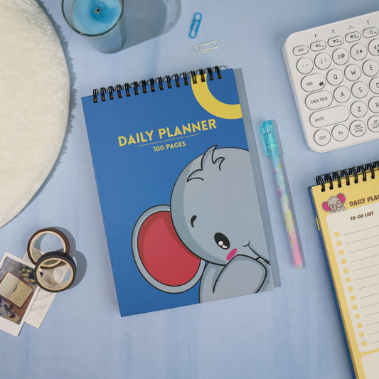 Sneaky Elephant Daily Planner