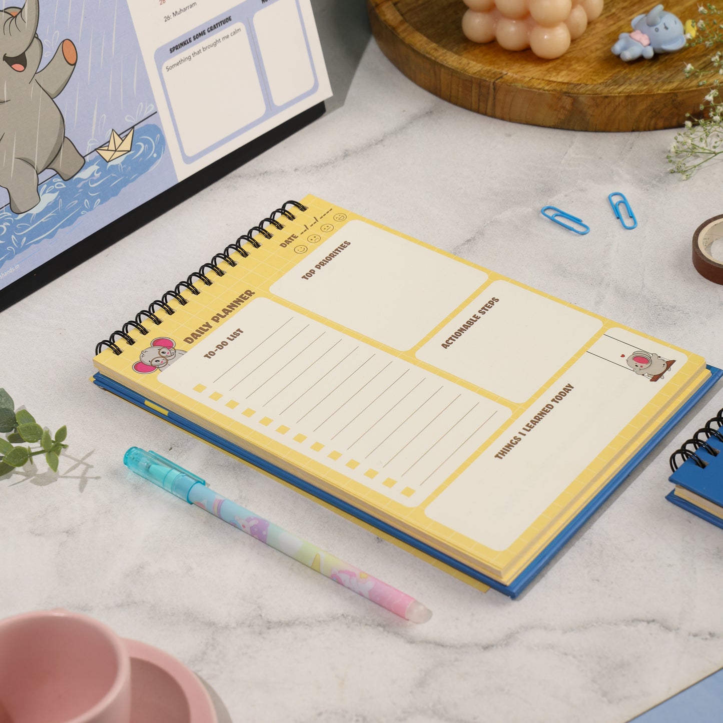 Busy Elephant Daily Planner