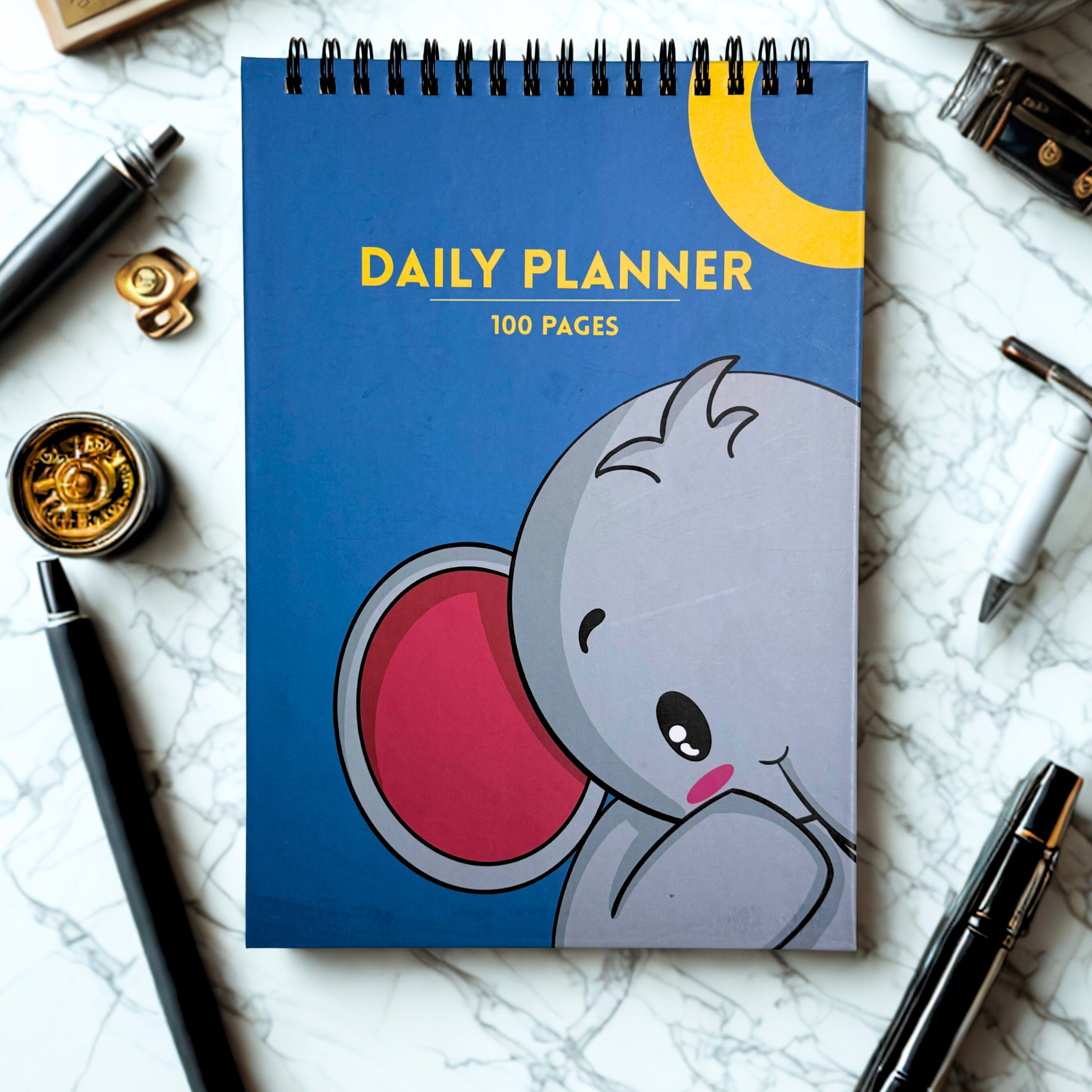 Sneaky Elephant Daily Planner
