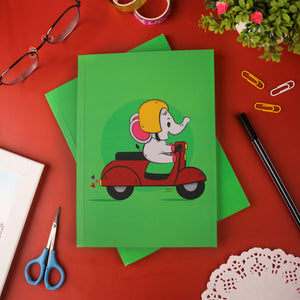 "I heart Scooter" Jotbook - Miss Compass Hands