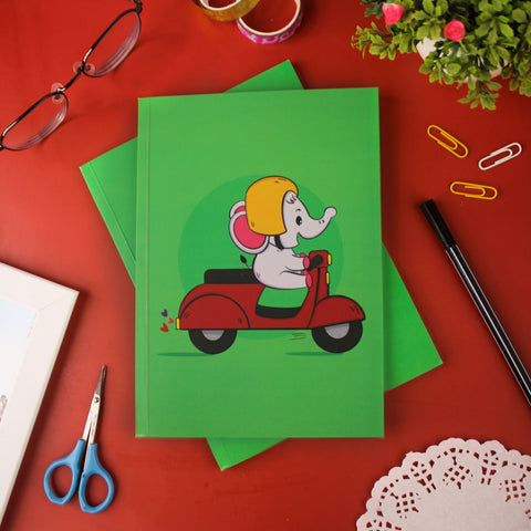 "I heart Scooter" Jotbook - Miss Compass Hands