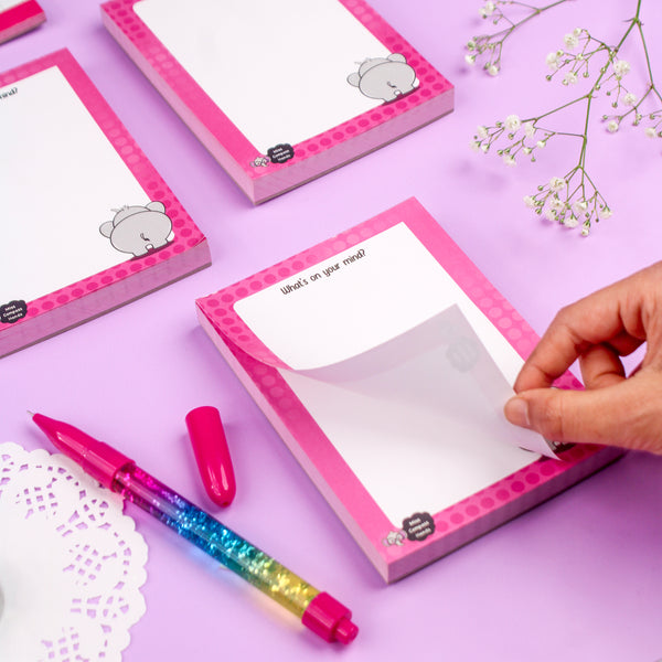 Elephant Bum Notepad - Miss Compass Hands