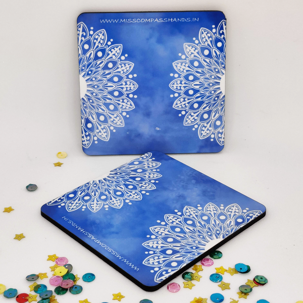 Luxurious Mandala Coasters (Set of 4) - Miss Compass Hands