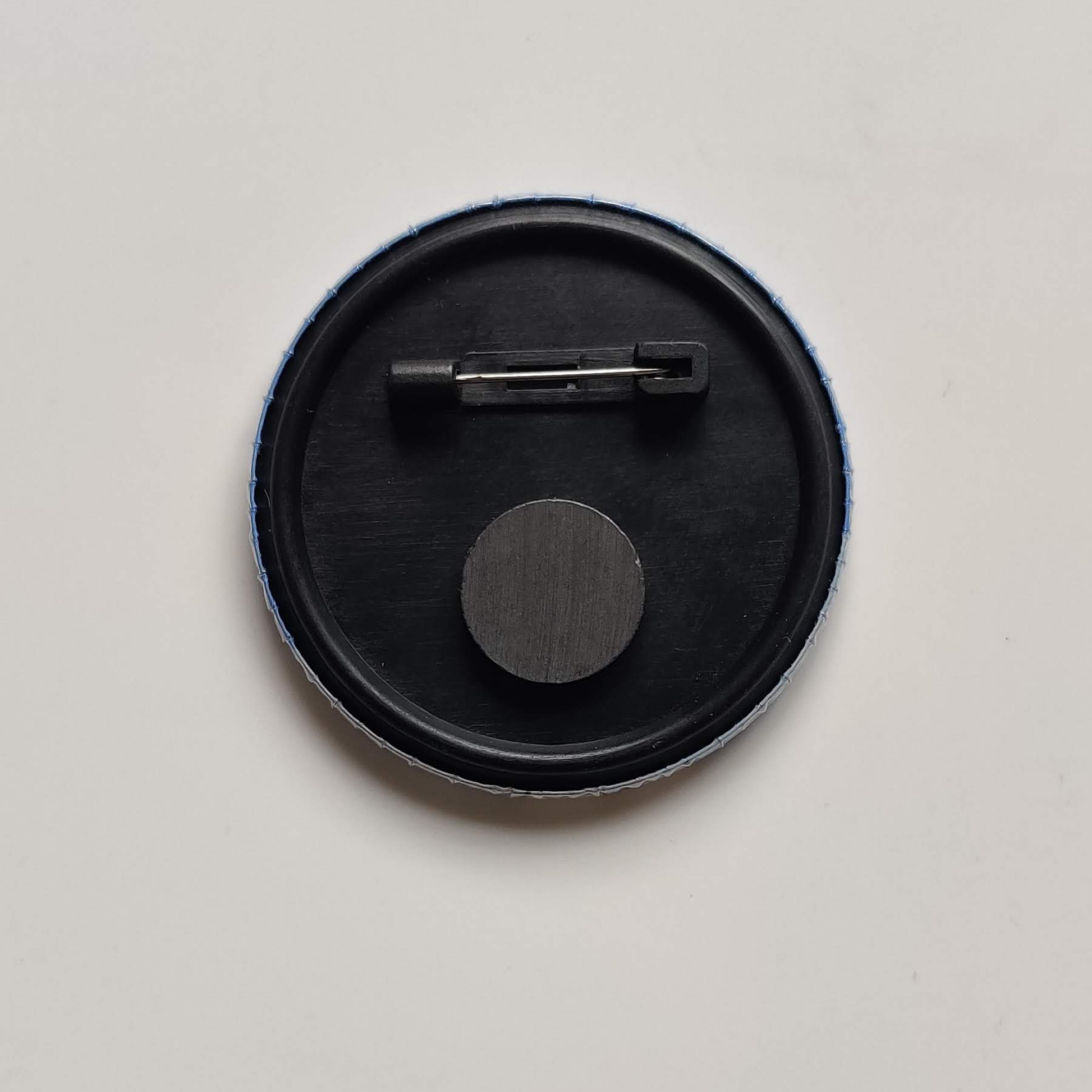 But First Coffee Badge + Magnet (feat. Baby Elephant) - Miss Compass Hands