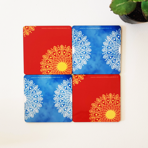 Luxurious Mandala Coasters (Set of 4) - Miss Compass Hands